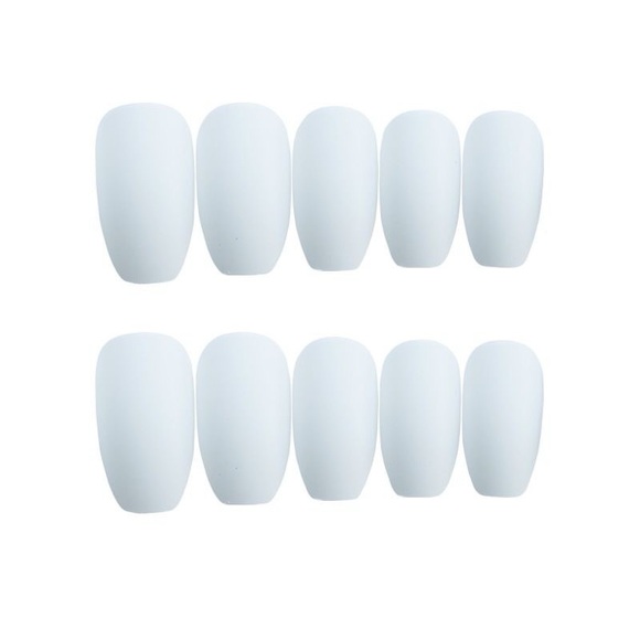 Buy 4get 1 free white-Beautiful Press-on Nails for women - Picture 3 of 3